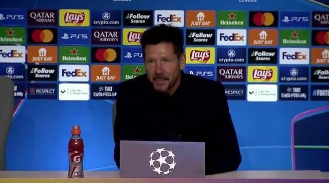 关于马德里竞技队主教练西蒙尼对球员表现感到满意的信息 关于马德里竞技队主教练西蒙尼对球员表现感到满意的信息