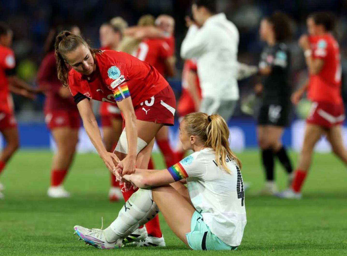 瑞士队成功晋级八强，意料之中的表现